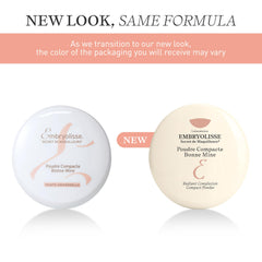 Embryolisse Radiant Complexion Compact Powder. Mineral Bronzing Powder for a Natural Glow. Universal Shade, Oil & Shine Control, 0.42 Oz