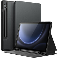 JETech Case for Samsung Galaxy Tab S10 Lite / S10 FE 10.9-Inch with S Pen Holder, Slim Folio Stand Protective Tablet Cover, Multi-Angle Viewing (Black)