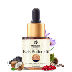Belly Button (Nabhi) Oil | 100% Pure & Natural | Ayurvedic Oil for Digestion Support & Radiant Skin | 20ml
