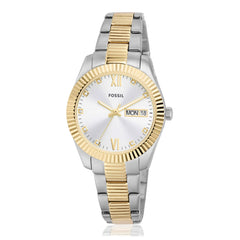 Fossil Scarlette Two Tone Watch ES5198