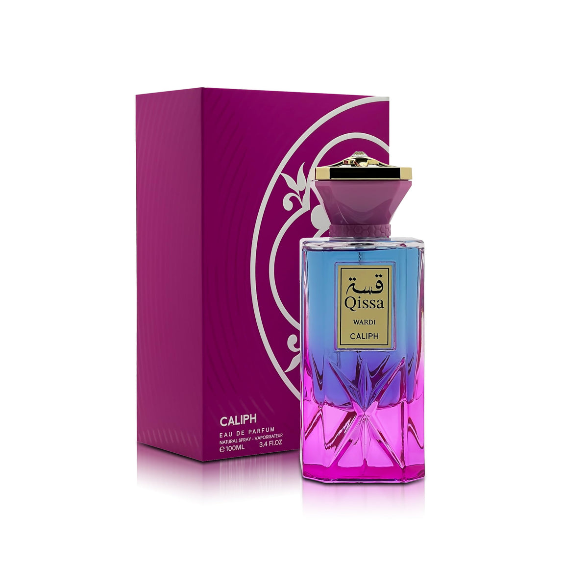 Qissa Pink Perfume, Qissa wardi one and only Long Lasting Fragrance, Premium Perfume 100ml-3.4 Fl.OZ