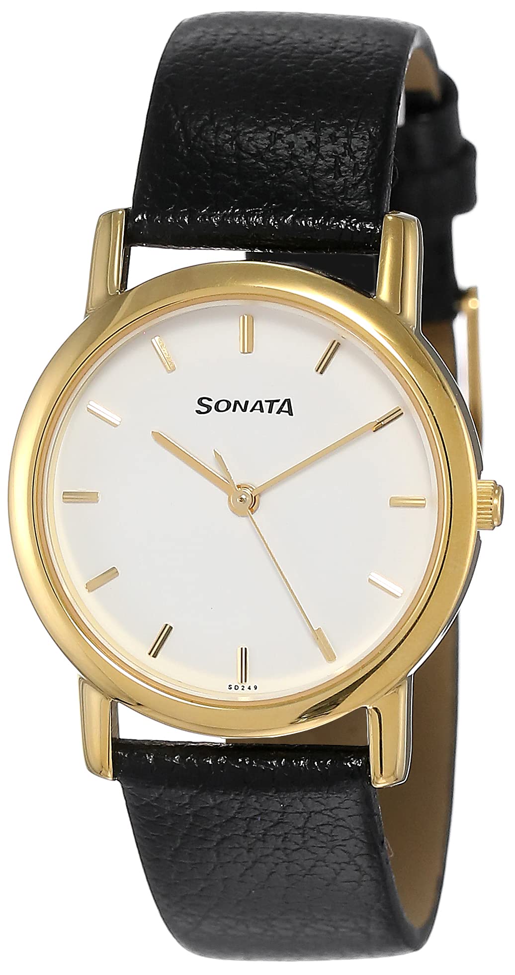 Sonata Analog White Dial Men's Watch -NJ7987YL02W