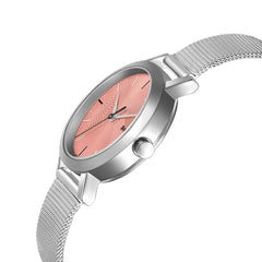 Sonata Pink Dial Analog Watch for Women-NR8174SM02