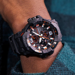 G-Shock Casio Black Red Gravitymaster Tough Solar Analog Watch GR-B300-1A4