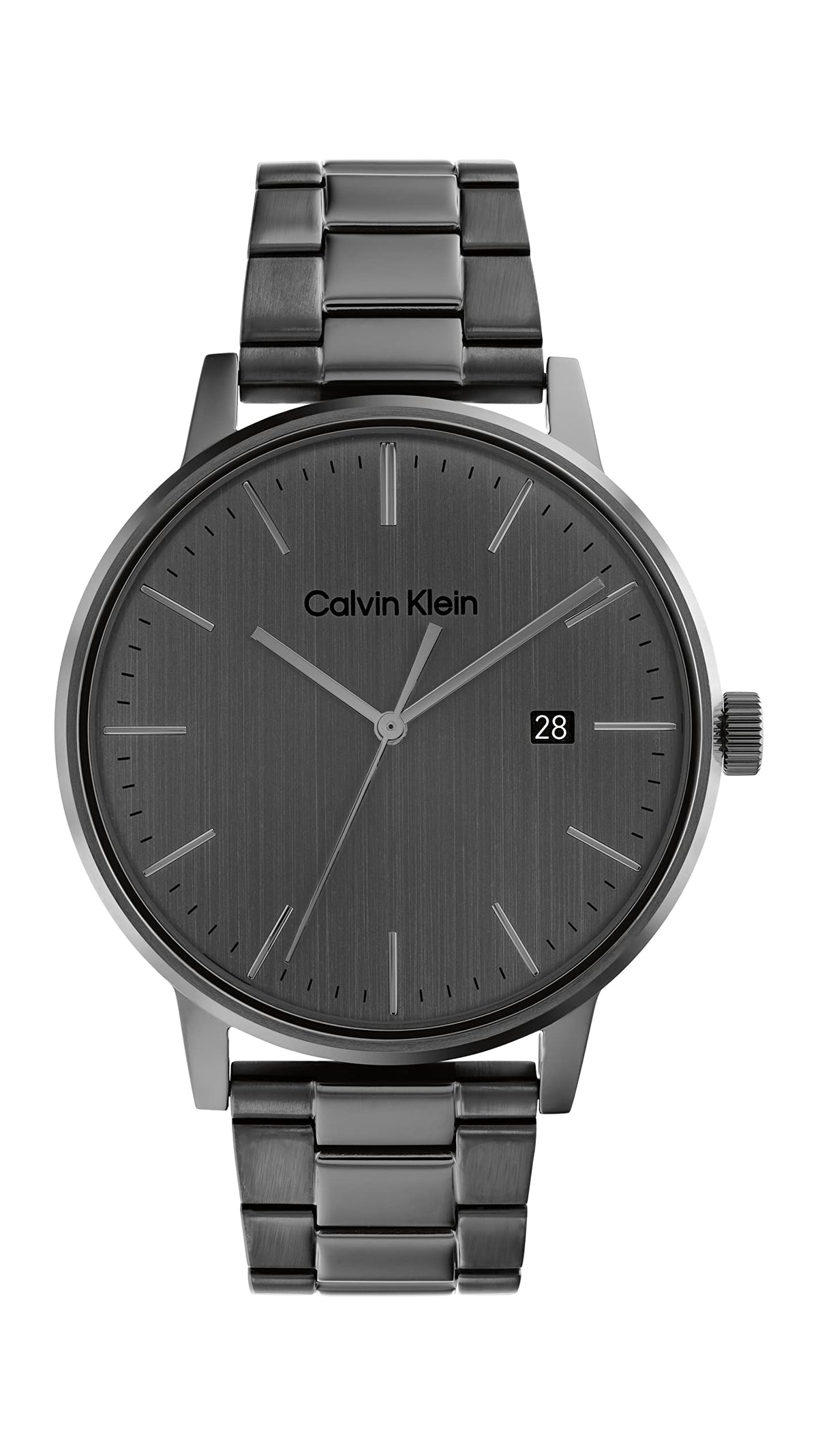 Calvin Klein LINKED BRACELET FOR HIM Men's Watch, Analog - Grey