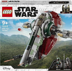 LEGO Star Wars Boba Fett’s Starship 75312 Building Kit (593 Pieces)