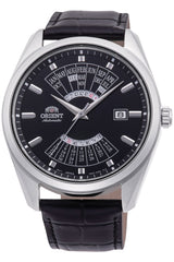 Orient RA-BA0006B10B Multi-Year Calendar Analog Automatic Watch for Men, 43 mm Case Size, Silver/Black