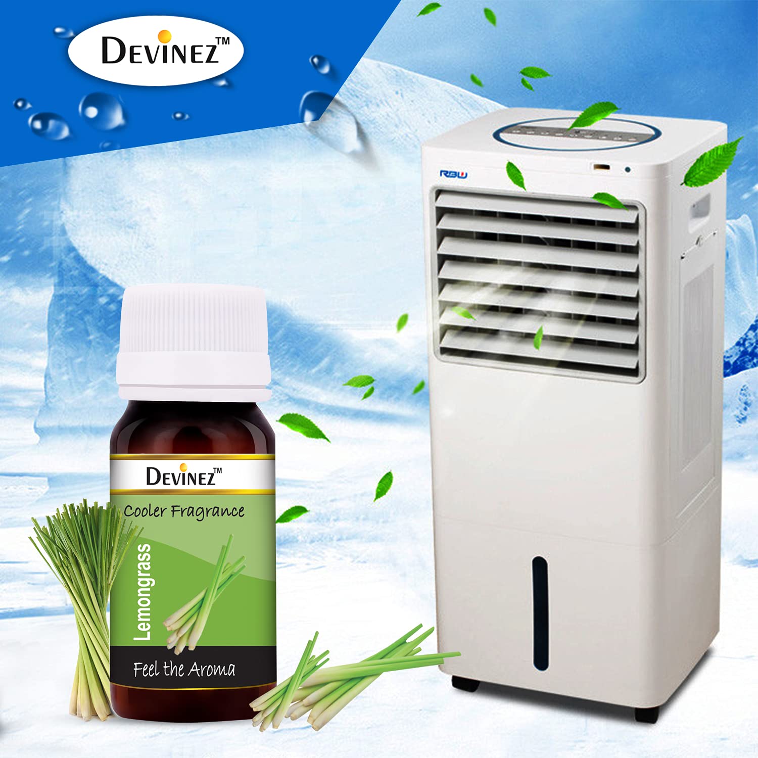 Devinez Lemongrass + Strawberry Cooler Perfume, 60ml Each