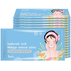 50Pcs Makeup Remover Wipes, Disposable Portable Makeup Remover Cleansing Wipes Alcohol-Free, Travel Size Pre, Removes Dirt and Makeup