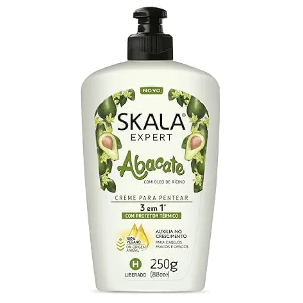 SKALA Expert Bomba de Vitamins Abacate Creme Para Pentear 8.8 Oz/250 Grams (1 Pack)