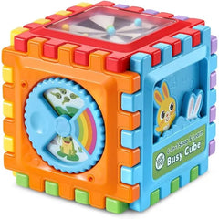 LeapFrog 6 in 1 Snap and Learn Busy Cube Motor Skills Baby Toy