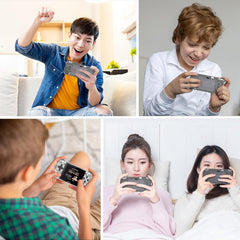 Q90 Portable Game Console, Open Source Linux System, Vibration Motor, 3000+ Games, Compatible with Various Simulators, Hd Picture Quality, Sustainable Use for 6 Hours, for Travel and Camping(64G)