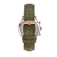 Maserati Men's Watch, Chronograph, Analogue, Leather Strap, Waterproof, Vintage Collection, Gift for Men - R8871633007, Green, 42.00, Strap, Green, 42.00, Strap