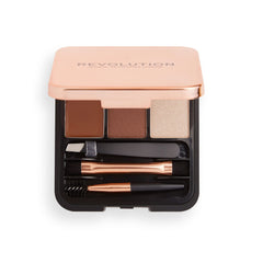 Makeup Revolution Brow Sculpt Kit, Medium