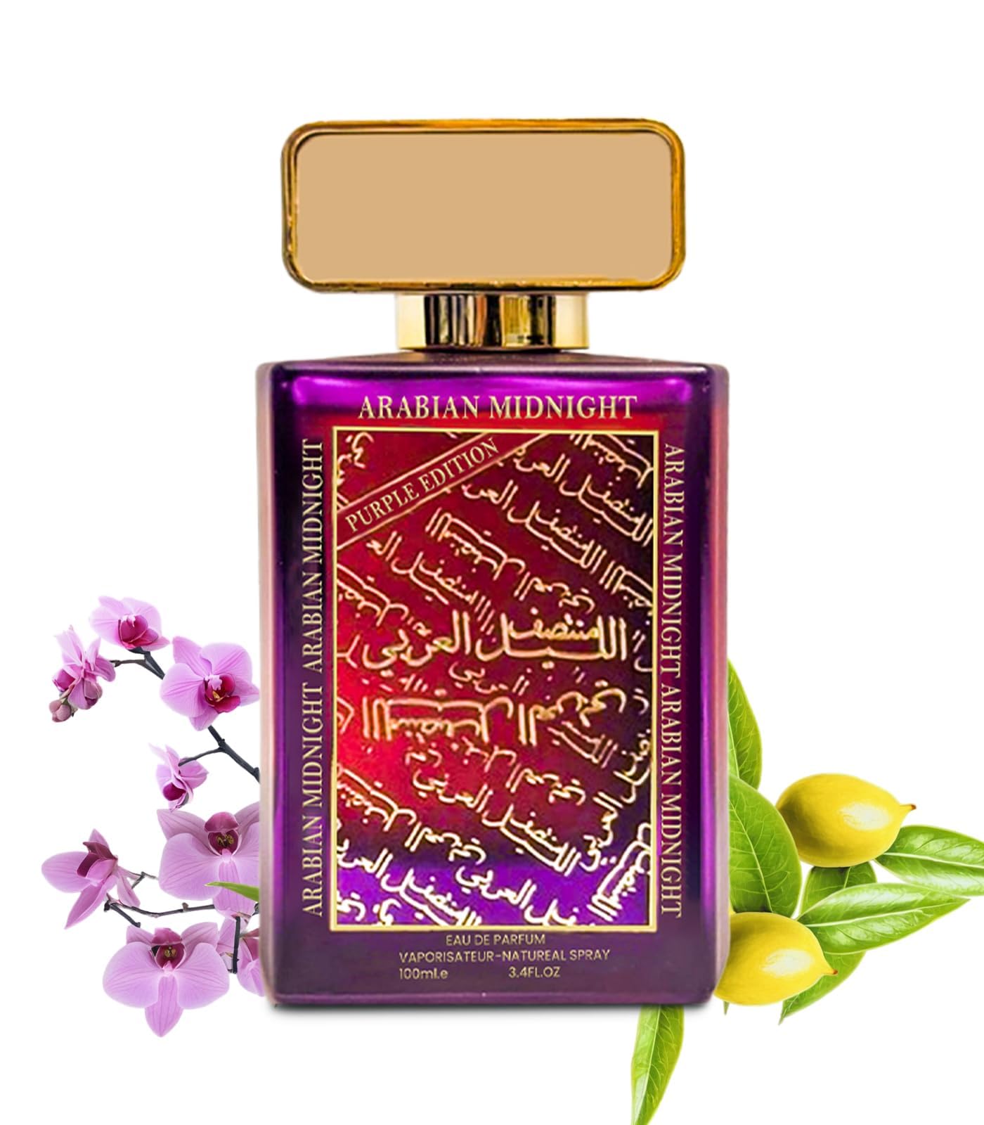 B BRAG Arabian Midnight 3.4 OZ Women's Perfume | Eau De Parfum | Oud Essence Women's Fragrances | Long-Lasting Arabic Perfume for Women | عطر نسائي | عطور نسائية
