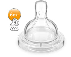 Philips Avent SCF634/27 Classic+ Teat with Fast Flow 6 m+