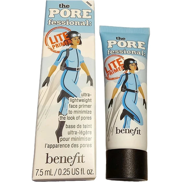 Benefit Cosmetics The POREfessional: Mini Lite Primer Water-Based Pore Primer 0.25 oz/ 7.5 mL