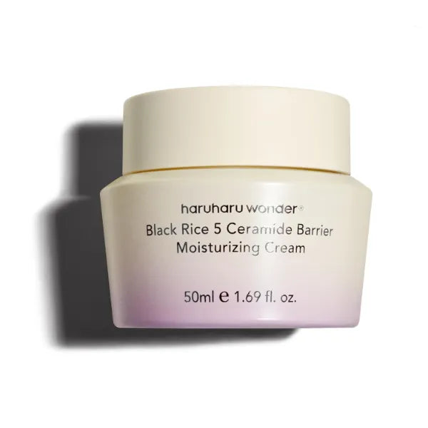 Haruharu Wonder Black Rice 5 Ceramide Barrier Moisturizing Cream, 1.69 Fl.oz