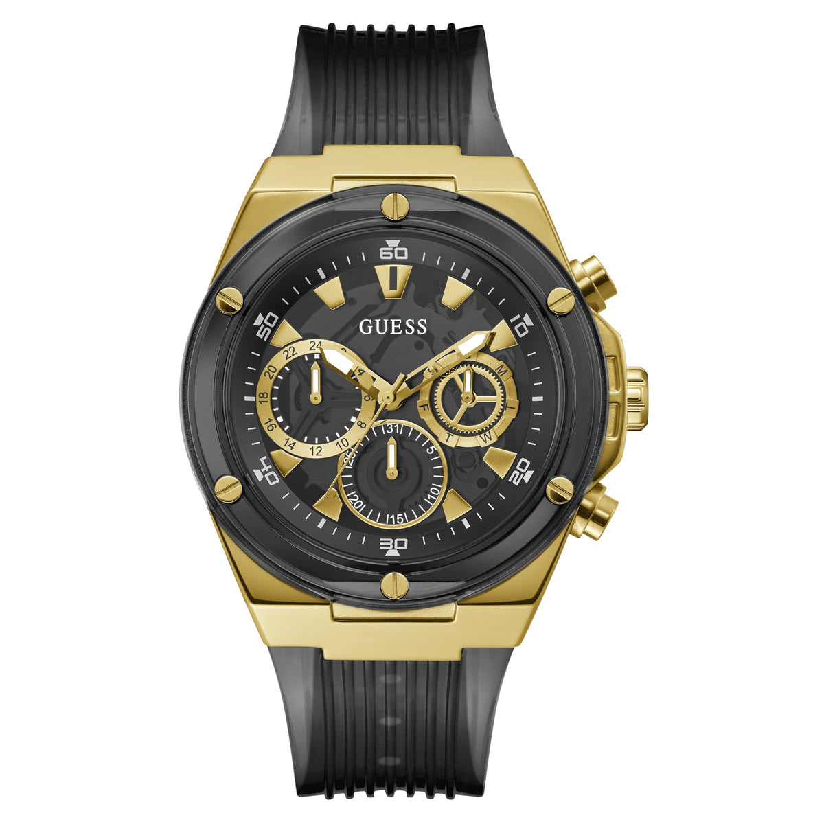 GUESS Men's Stainless Steel Analog Watch