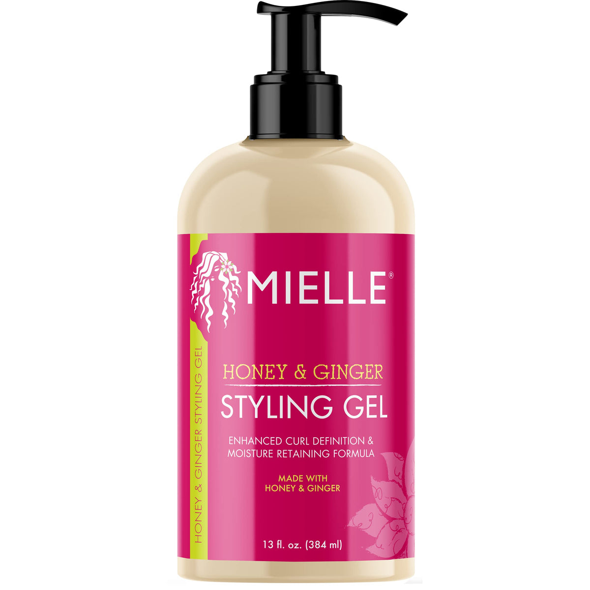 Mielle Organics Honey & Ginger Styling Gel, 13 Ounces