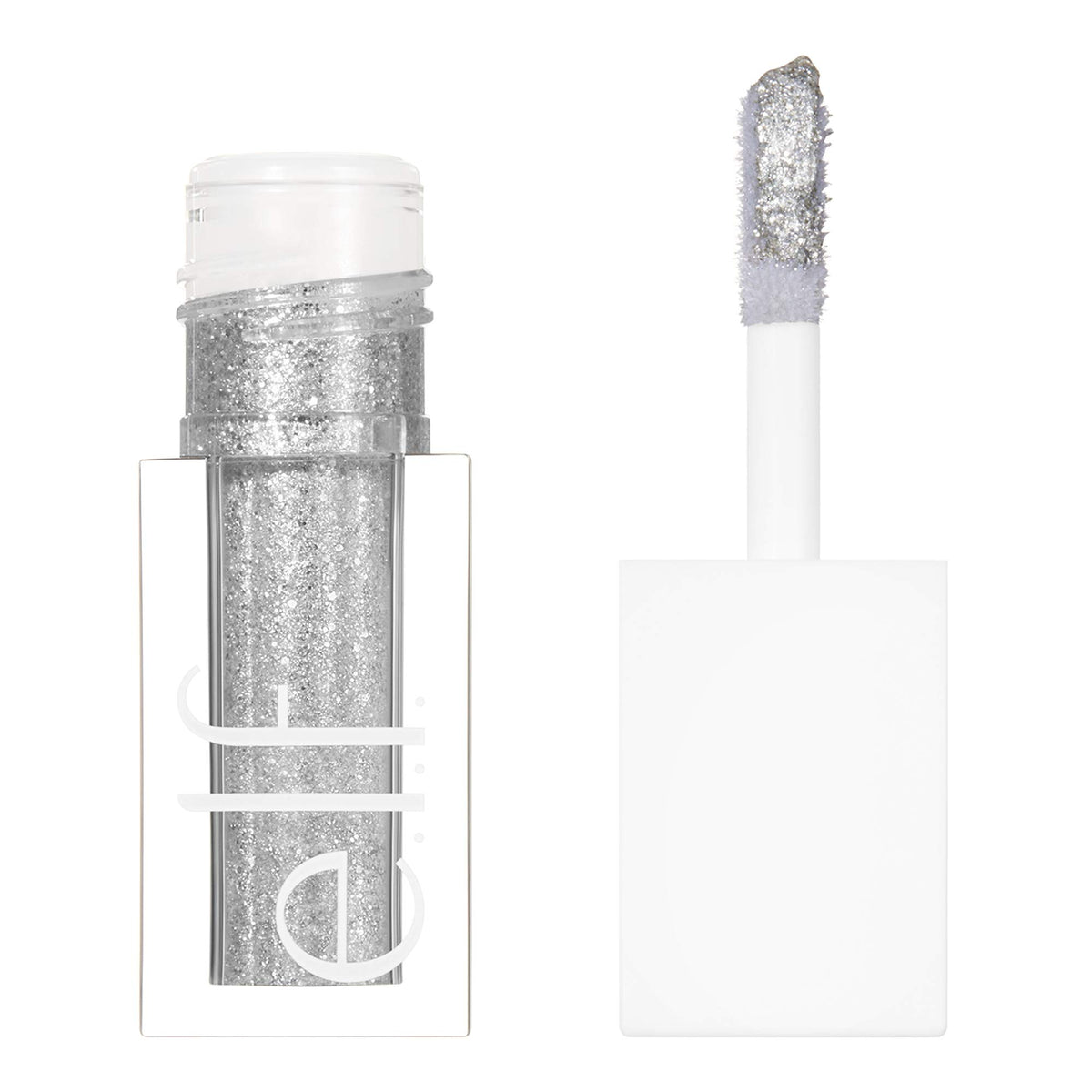 e.l.f. Liquid Glitter Eyeshadow, Long Lasting, Quick-Drying, Opaque, Gel-Based Formula, Creates High-Impact, Multi-Dimensional Eye Looks, Bling Bling 3ml