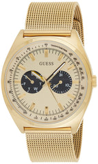 GUESS MEN'S WATCH SILVER TONE CASE QUARTZ