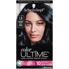Schwarzkopf Color Ultimate Hair Colour Cream, 1.4 Sapphire Black (Packaging May Vary)