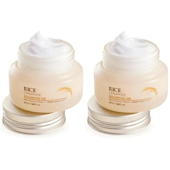 The Face Shop Rice Ceramide Cream, Hydrating Face Moisturizer, for Dry & Combination Skin, Lightweight, Fast-absorbing, 1.69 fl. Oz