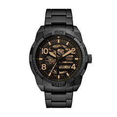 Fossil Bronson Analog Men's Watch - Black