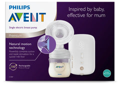 Philips-Avent SINGLE ELECTRIC CORDLESS BREAST PUMP, Clear (SCF396/11)