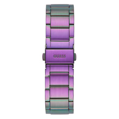 GUESS Reveal Collection Analog Rose Gold Dial Women's Watch-GW0302L3