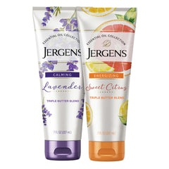 Jergens Moisturizing Body Butter, 7.5 fl oz, 2-pack, with refreshing citrus and soothing lavender, softens and soothes dry skin