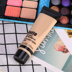 All Skin Types Sun Block Cream，Smooth Makeup Base Face Liquid Foundation Matte Wear Concealer Matte Made Liquid Foundation (BEIGE 6)