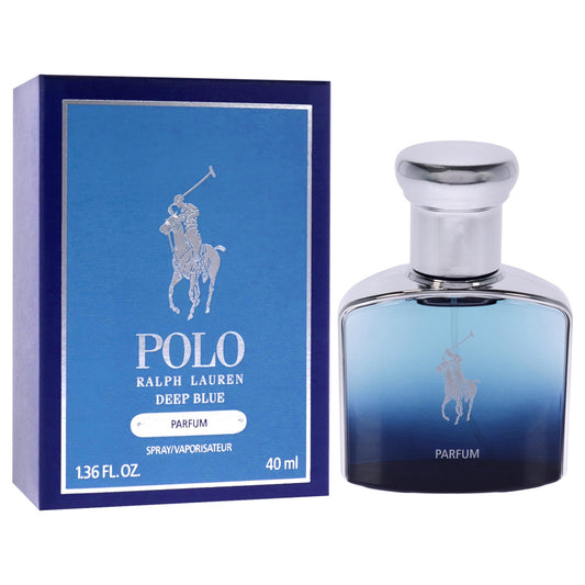 Polo Deep Blue Parfum by Ralph Lauren Parfum for Men 1.4 ounce