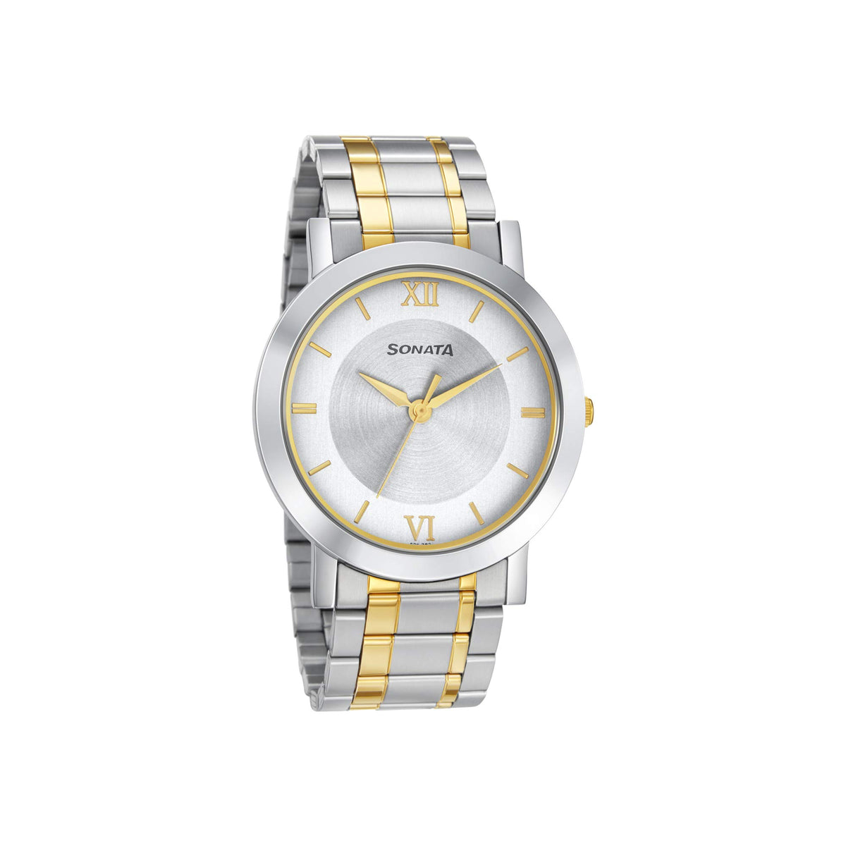 Sonata Grey Dial Analog watch For Men-NR77108BM02W