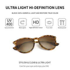 SUNGAIT Vintage Round Sunglasses for Women Men Classic Retro Designer Style