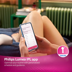 Philips Lumea IPL | Hair Removal | 7000 Series | Skintone Sensor | 2 Attachments | Body, Face | Compact Pen Trimmer | Corded Use | BRI921/60