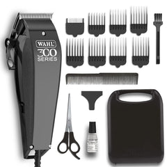 Wahl Home Pro 300 Series Hair Cutting Kit, Corded Hair Clipper Kit For Mens Grooming, 8 Comb Attachments, Self Sharpening Precision Blades With Taper Lever, 09247-1327
