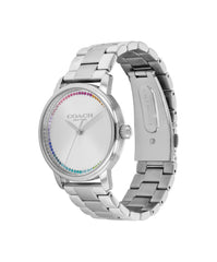 Coach GRAND Women's Watch, Analog-Silver / Multicolor