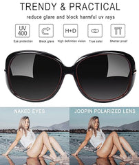 Joopin Sunglasses for Women Oversized Shades for Ladies Trendy Large Rectangle Sun Glasses UV Protection