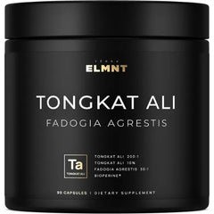 TERRA ELMNT S200x Strength Tongkat Ali for Men 10% Eurycomanone w. 30:1 Fadogia Agrestis