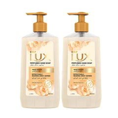 LUX Perfumed Liquid Hand Wash, for all skin types, Velvet Jasmine, glycerin enriched liquid soap, 500ml x 2