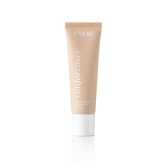 Paese Cosmetics Run for Cover 12h Longwear Foundation, full coverage matt and smooth skin effect, SPF 10, Vitamin E, 30 ml (60W Olive)