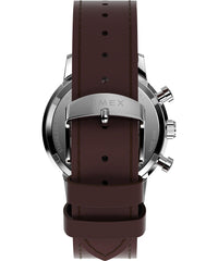 Timex Men's Marlin 40mm Watch - Black Strap Black Dial Stainless Steel Case - Brown/Green/Stainless Steel