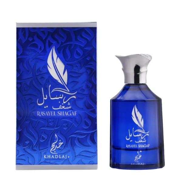 KHADLAJ PERFUMES Rasayel Shagaf Eau De Parfum Spray for Men - 3.4 Ounce