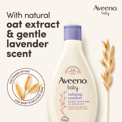 Aveeno Baby Calming Comfort Bedtime Bath & Wash - 250 ml