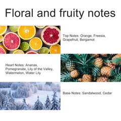 Lady Perfume, Elegant Floral Fragrance, Exquisite Metallic Fragrance for Dating, Parties, Daily work. (Purple)