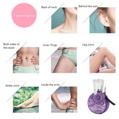 Perfume, Long Lasting Purple Lace Rose Appearance Relaxation Fragrance Attractive Smell for Dating for Travelling for Lady