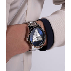 Guess Men's Watch Badge GW0782G3 Stainless Steel, silver, Bracelet