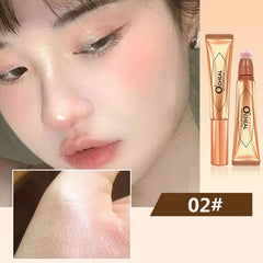 Liquid Stick, Liquid Foundation Wand Stick, High Coverage Natural Matte Finish Highlighter Stick, Face Brightens & Shades Stick for Wife Daughter Girlfriend